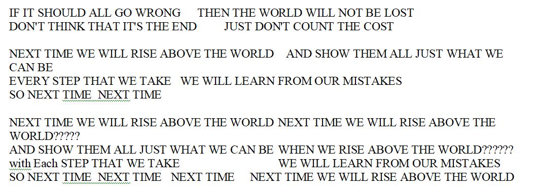 rise above the world